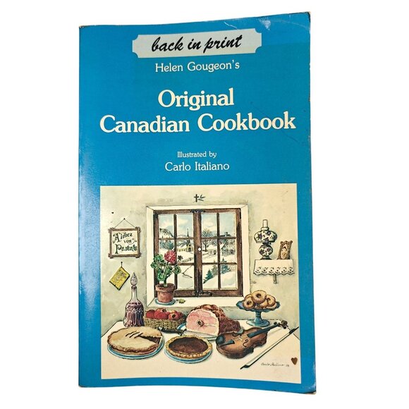 Helen Gougeon's Original Canadian Cookbook 1975 Edition Vintage Local Ethnic - Picture 1 of 8